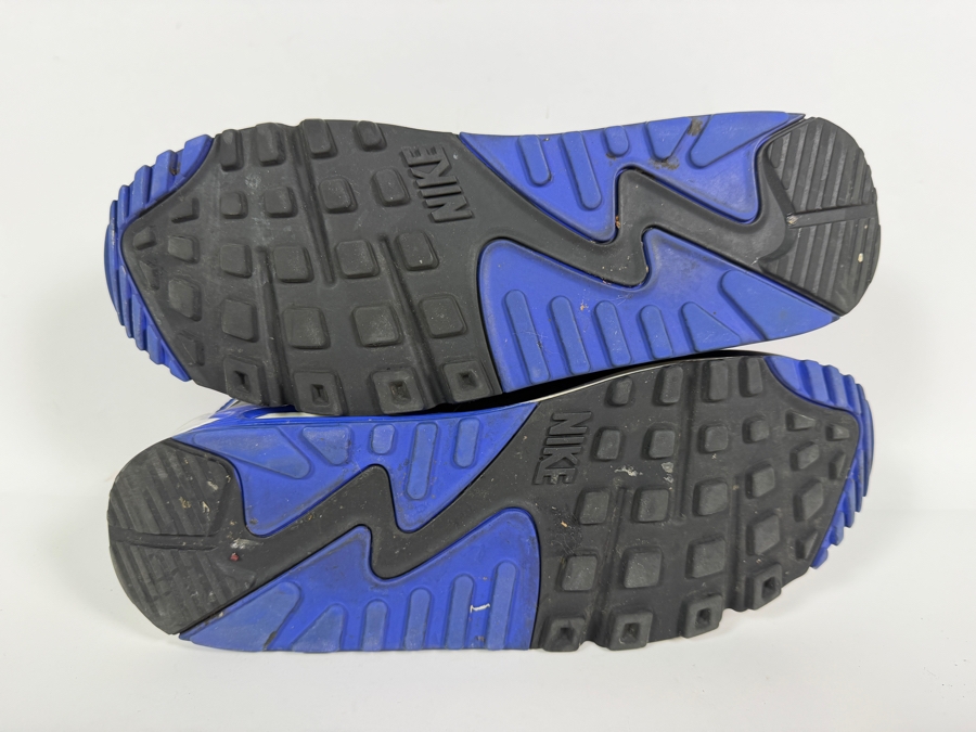 Men's Nike Air Max 90 'Hyper Royal' Sneakers Size 10.5 [Photo 6]