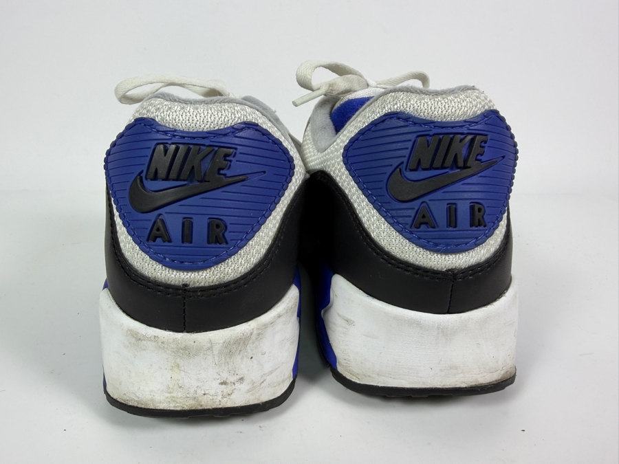 Men's Nike Air Max 90 'Hyper Royal' Sneakers Size 10.5 [Photo 4]