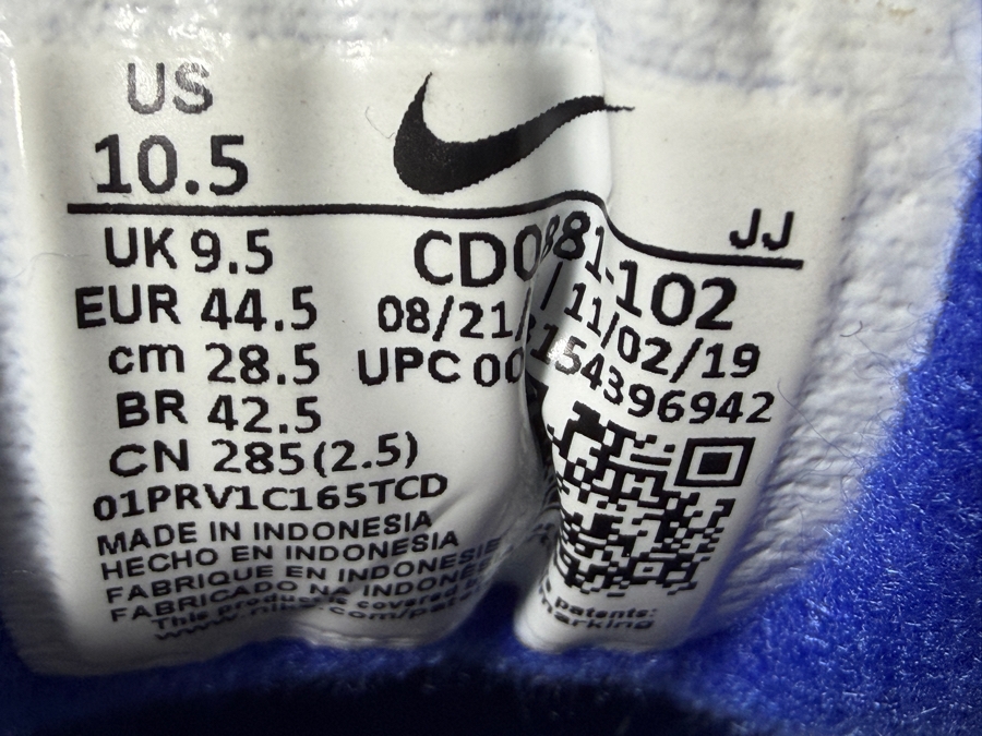 Men's Nike Air Max 90 'Hyper Royal' Sneakers Size 10.5 [Photo 5]