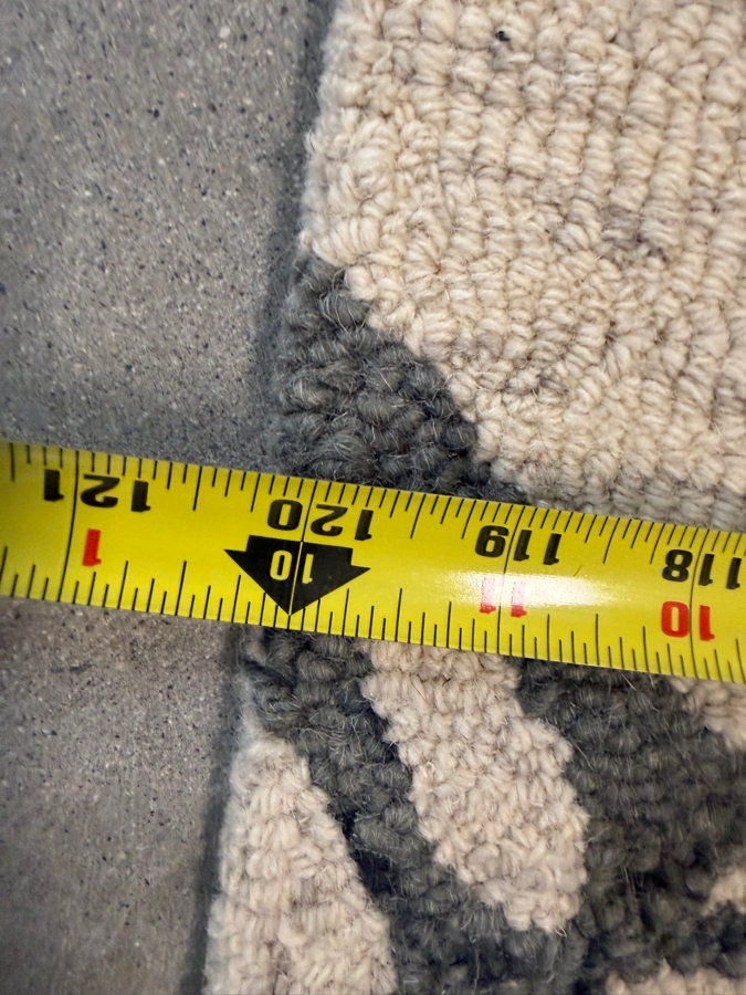 Nikki Chu For Jaipur Living Vera Raska Charcoal Cream 10X14 Hand Tufted Wool Rug VNK09 [Photo 10]