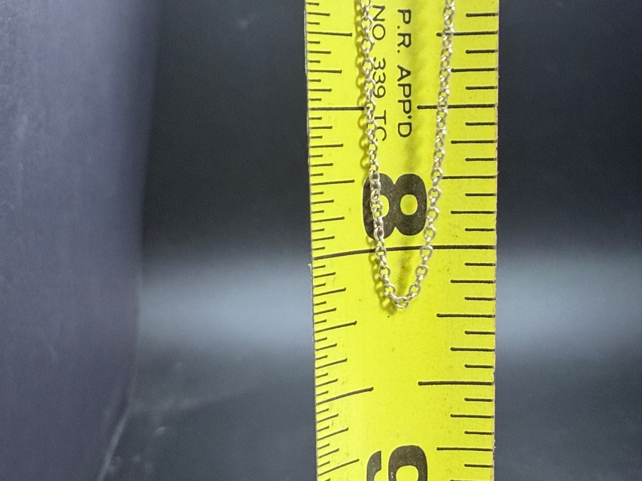 Tiffany & Co. Sterling Silver 16' Necklace 1g [Photo 5]