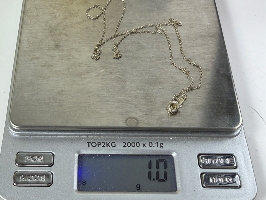 Tiffany & Co. Sterling Silver 16' Necklace 1g [Photo 6]