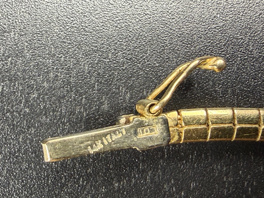 14k Gold Italian 16' Necklace 13.2g $1,032 Melt Value [Photo 6]