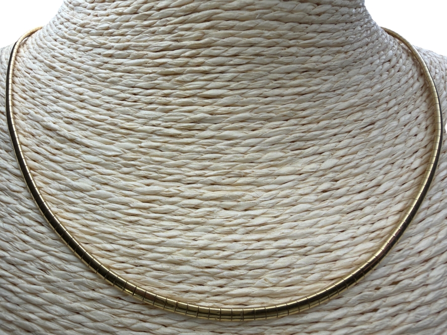 14k Gold Italian 16' Necklace 13.2g $1,032 Melt Value