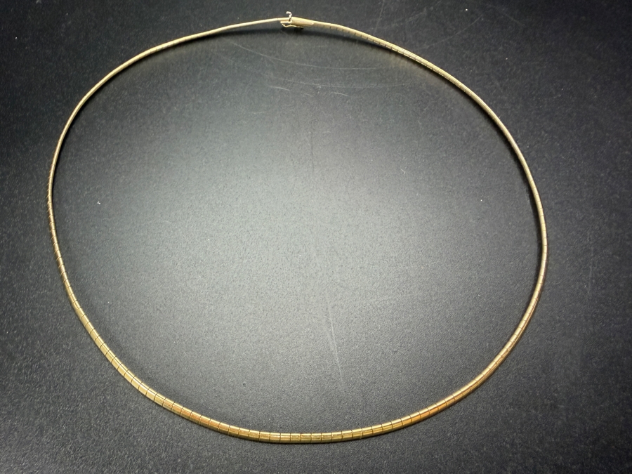14k Gold Italian 16' Necklace 13.2g $1,032 Melt Value [Photo 3]