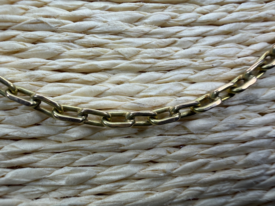 14k Gold 20' Chain Necklace 9.1g $711 Melt Value [Photo 3]