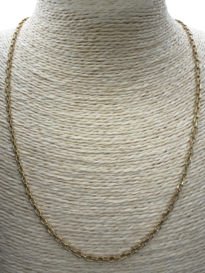 14k Gold 20' Chain Necklace 9.1g $711 Melt Value