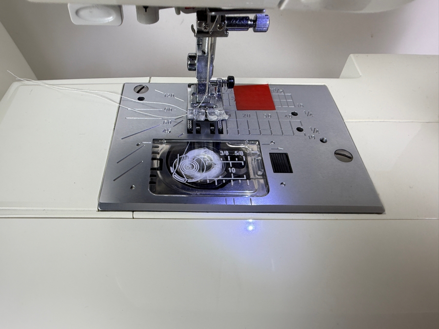 Janome Three One Sixty QDC Computerized Sewing Machine With Built In Sixty Stitch Chart Digital Screen And Foot Pedal Controller Retails $700 [Photo 6]