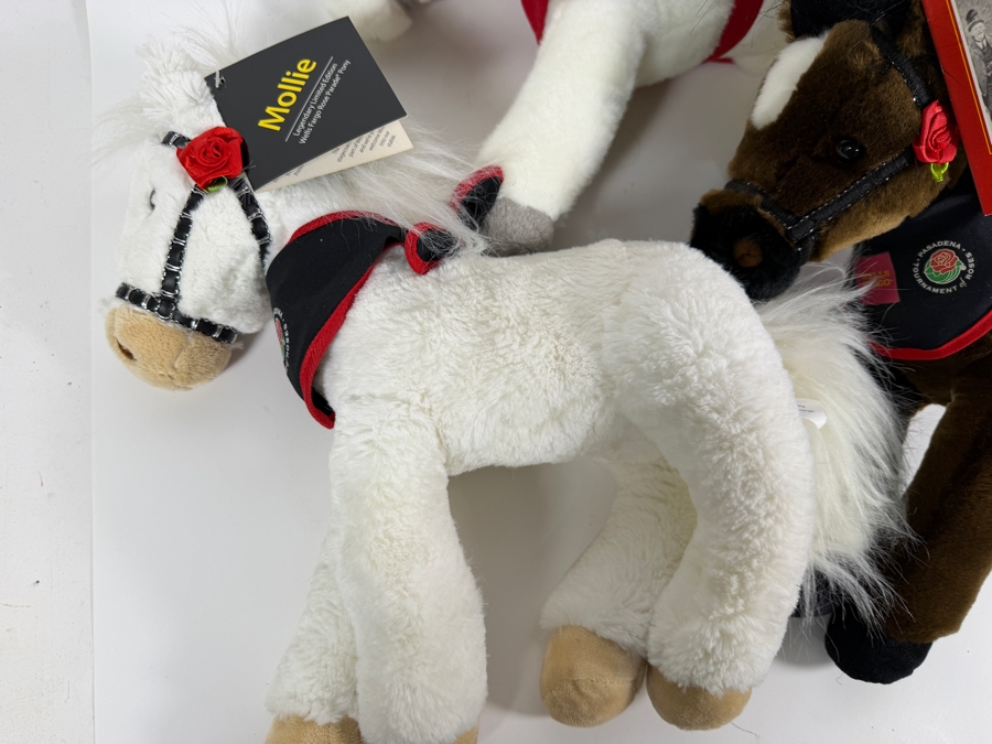 Vintage Wells Fargo Legendary Stagecoach Rose Parade Promotional Plush Horse Lot [Photo 6]