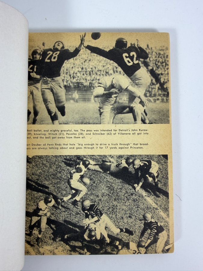 Vintage 1948 Dell Intercollegiate And Professional Football Magazine Featuring Doak Walker [Photo 2]