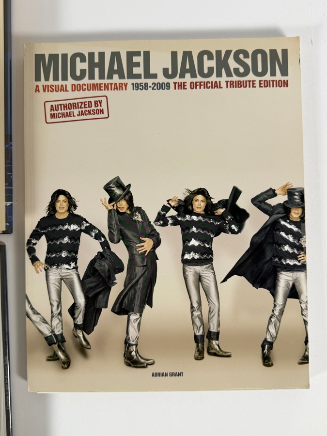 Vintage Michael Jackson Biography Memoirs And Photographic Documentary Book Collection Lot Of Five [Photo 2]