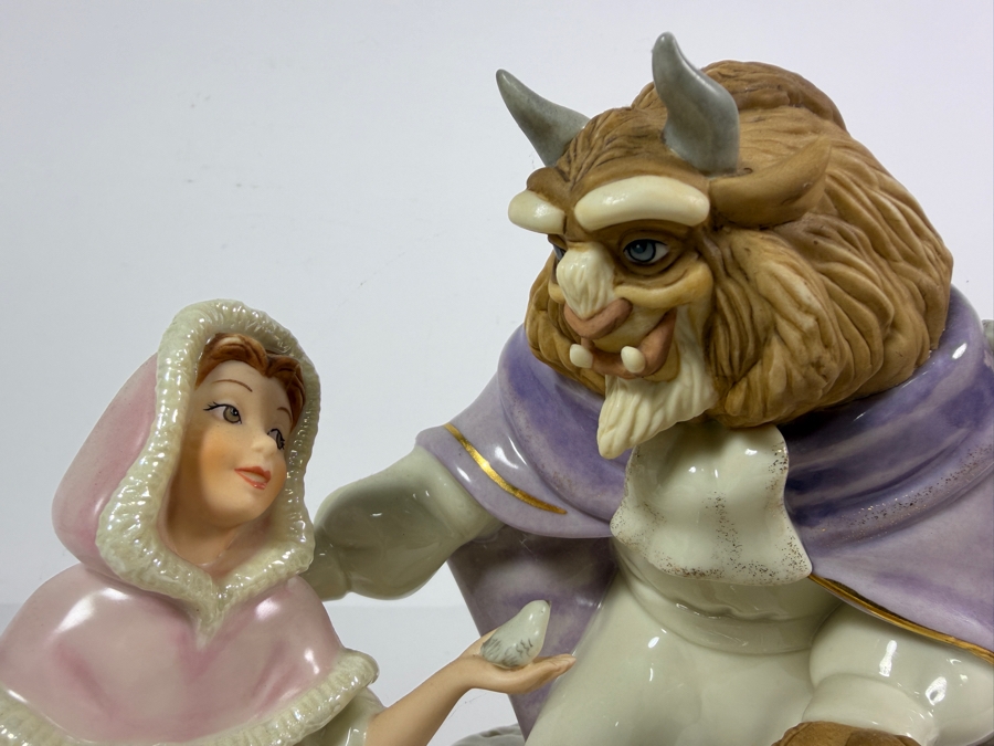 Vintage Lenox Disney Showcase Collection Beauty And The Beast Love's First Touch Porcelain Figurine 8'H [Photo 9]