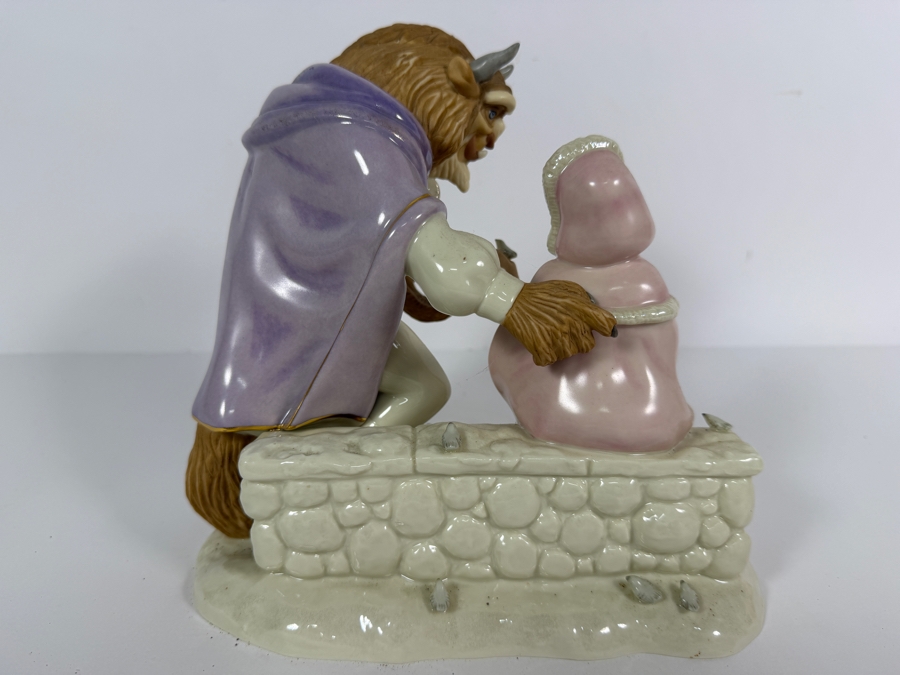 Vintage Lenox Disney Showcase Collection Beauty And The Beast Love's First Touch Porcelain Figurine 8'H [Photo 5]