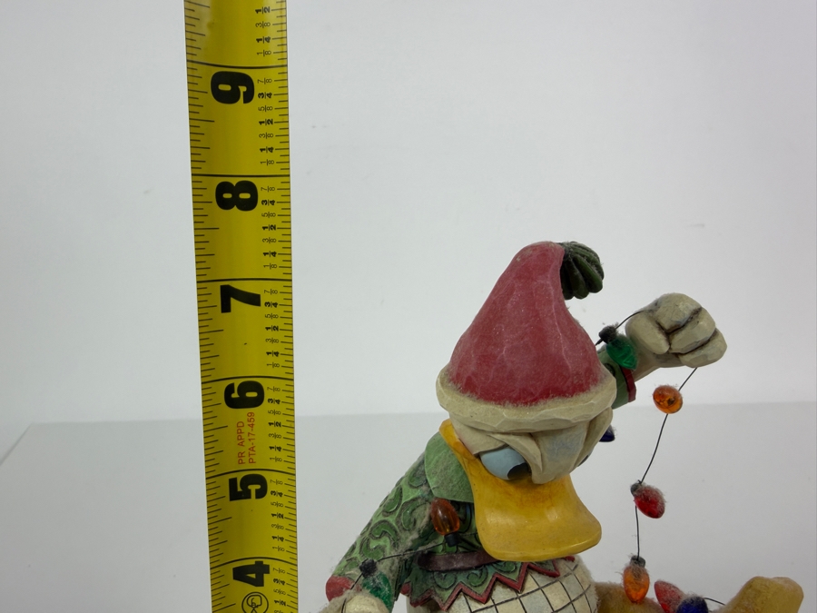 Vintage 2007 Jim Shore Disney Traditions Santa's High Strung Helper Donald Duck Figurine 7.5'H [Photo 5]
