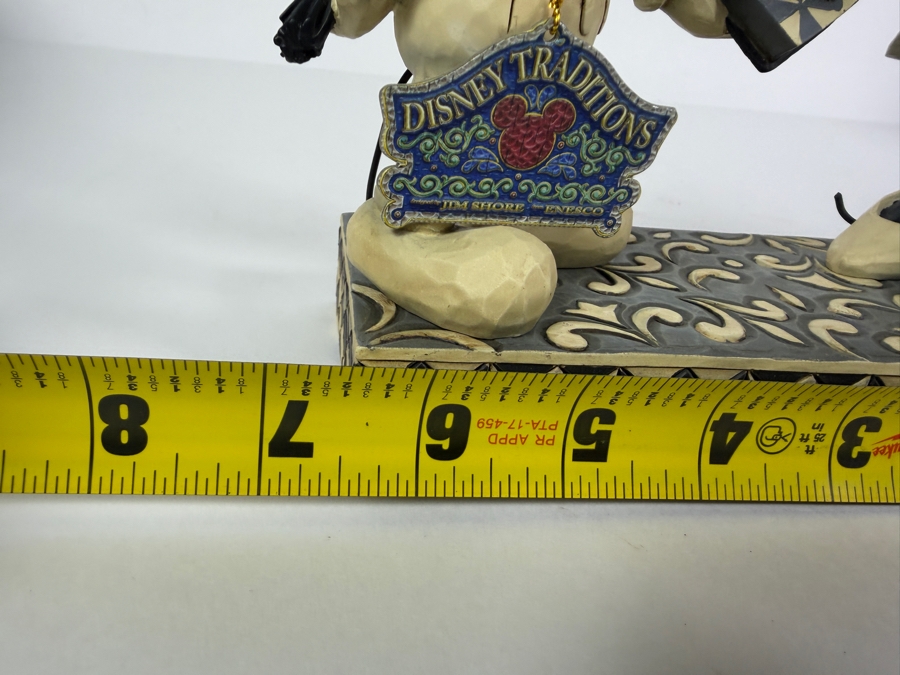 'Real Sweetheart' Mickey and Minnie Mouse Figurine from the Disney Traditions Collection by Jim Shore with Original Box 6.5W X 3D X 6H [Photo 6]