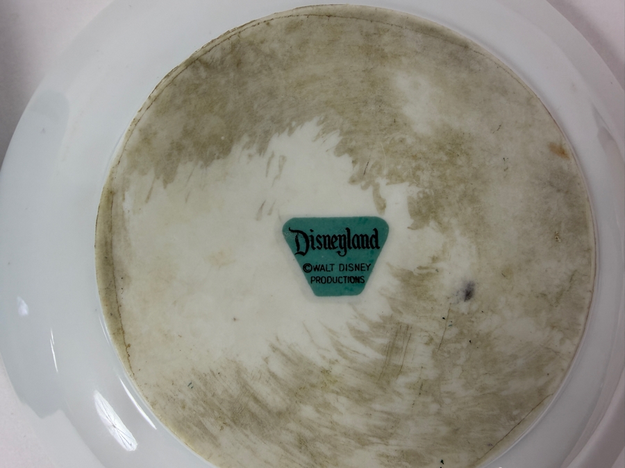 Pair of Vintage Mid-Century Disneyland Ashtrays 6.5'W and 5'W [Photo 5]