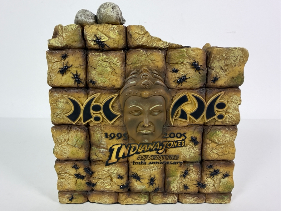 Rare Vintage 2005 Limited Edition of 200 Disneyland Indiana Jones Adventure 10th Anniversary Clock 7'H [Photo 5]