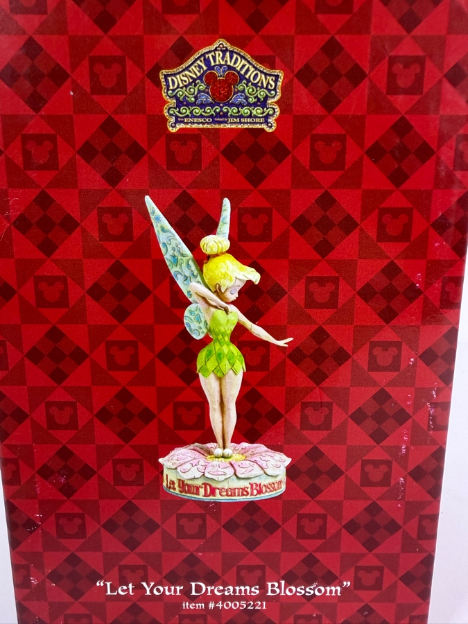 Walt Disney Showcase 'Let Your Dreams Blossom' Tinker Bell Figurine by Artist Jim Shore for Enesco with Original Box [Photo 2]