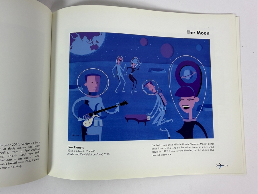 Artist Signed 'Supersonic Swingers' 2000 Josh Agle New Works by Shag Softcover Edition Signed by Shag [Photo 6]