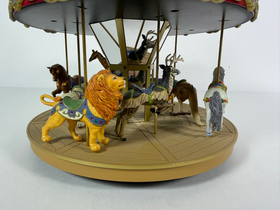 Vintage 2004 Hallmark Keepsake Ornament Carousel Display 11.5'H [Photo 4]