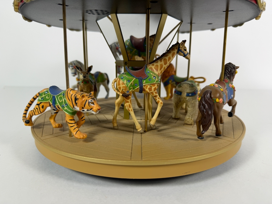 Vintage 2004 Hallmark Keepsake Ornament Carousel Display 11.5'H [Photo 6]