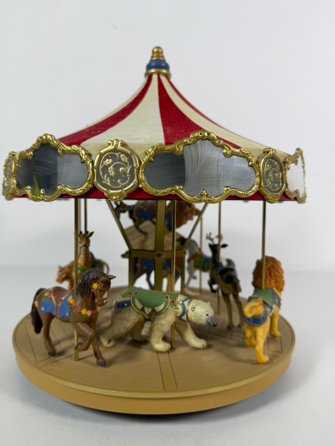 Vintage 2004 Hallmark Keepsake Ornament Carousel Display 11.5'H [Photo 2]