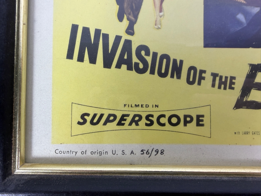 Vintage 1956 Lobby Card for the Science-Fiction Film Invasion of the Body Snatchers 56/98 Framed 14.5 X 11.5 [Photo 5]