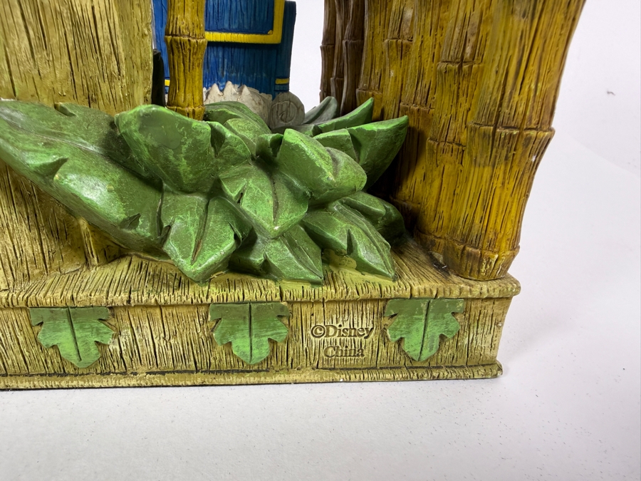 Official Disney Parks Polynesian Village Resort Souvenir Tiki Bookend Set 7'H [Photo 6]