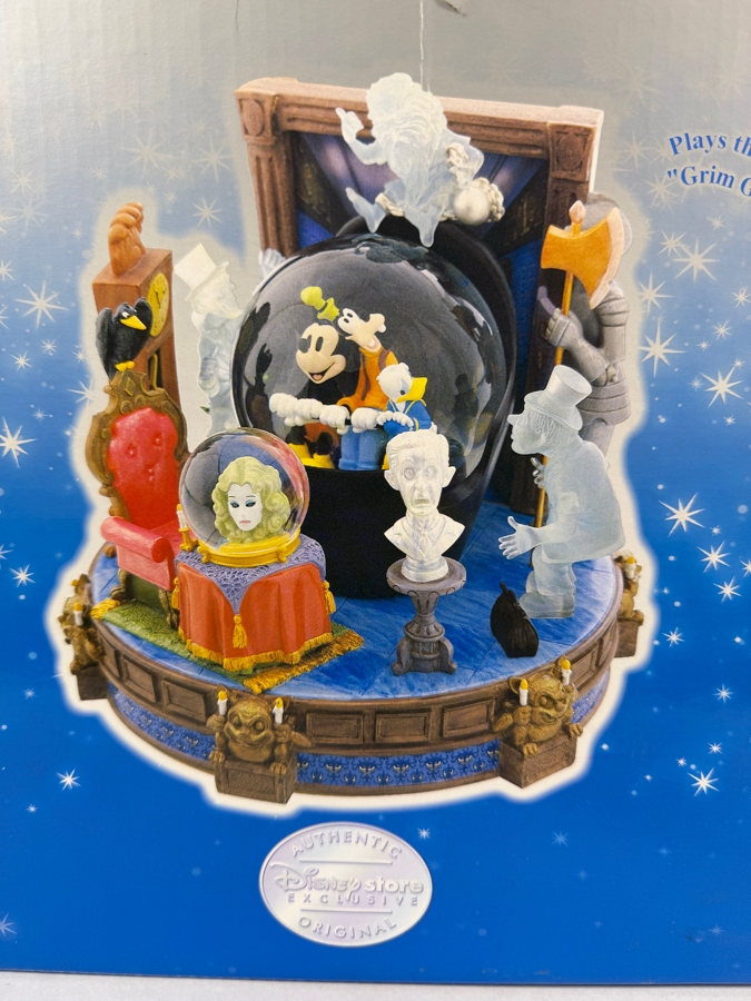 Disney Store Exclusive 'Mickey and Friends Haunted Ride' Musical Snow Globe Which Plays the Tune 'Grim Grinning Ghosts' with Original Box [Photo 2]