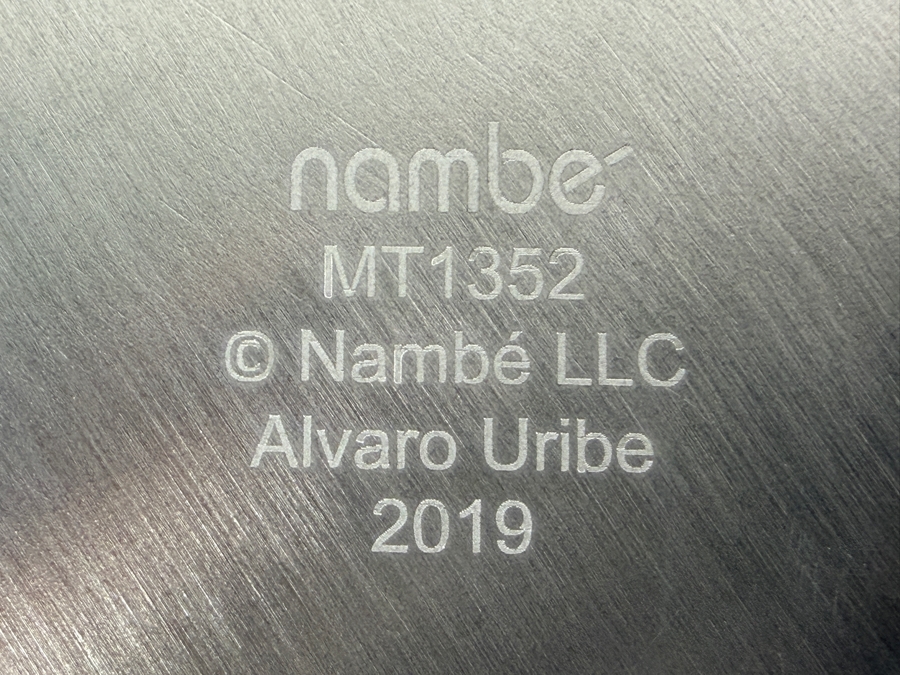 Large Nambe Tri-Corner Centerpiece 2019 Designed by Alvaro Uribe MT1352 17'W X 9'H [Photo 8]