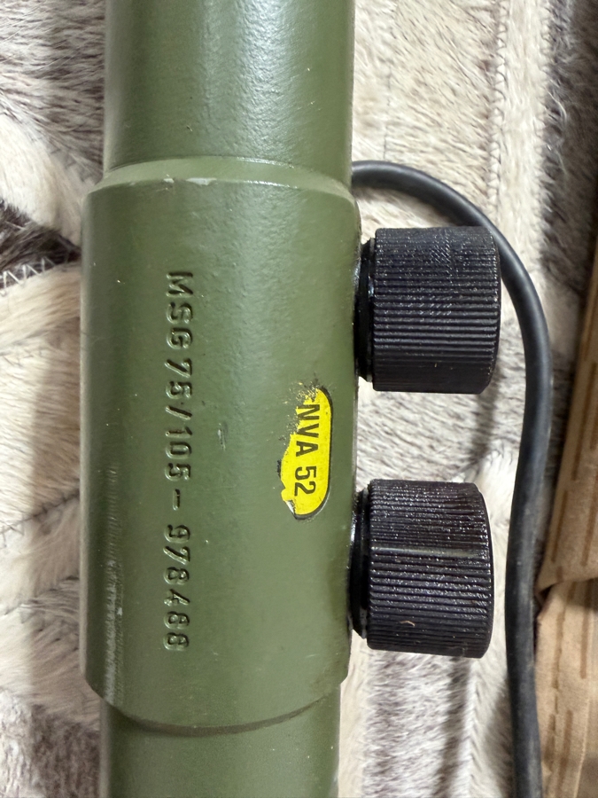 Vintage East German MSG 75 Mine Detecting Set With Raindrop Camouflage Case [Photo 4]