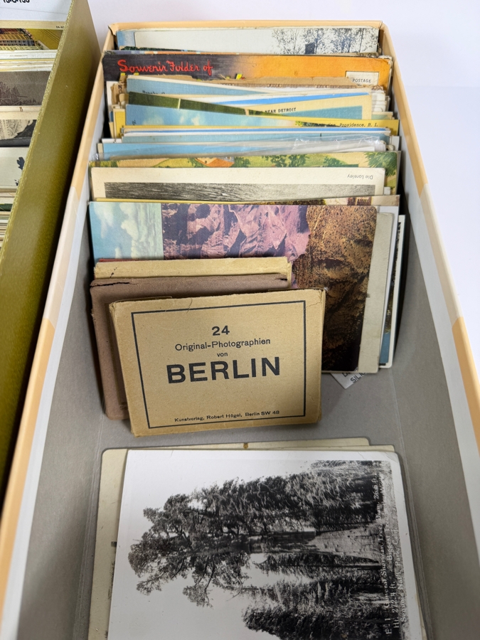 Large Lot Of Vintage And Antique Souvenir Postcards - See Photos for Small Sampling [Photo 3]