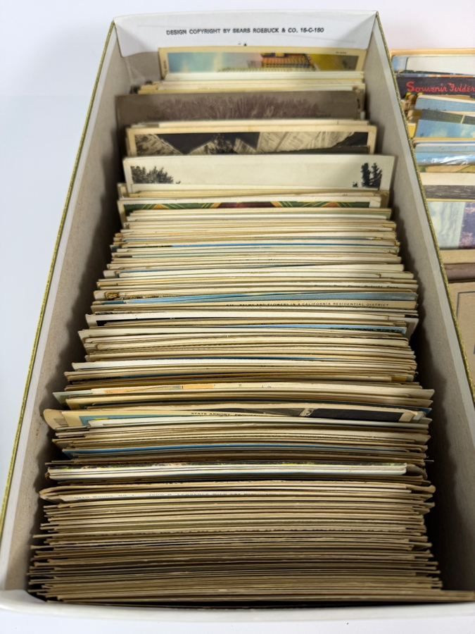 Large Lot Of Vintage And Antique Souvenir Postcards - See Photos for Small Sampling [Photo 4]