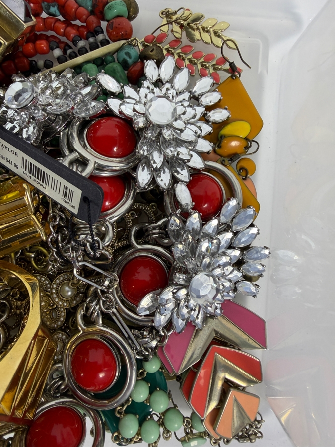 Mixed Lot Of Brand New And Vintage Costume Jewelry Featuring Ann Taylor Pieces With Original Tags [Photo 7]