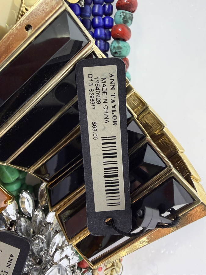 Mixed Lot Of Brand New And Vintage Costume Jewelry Featuring Ann Taylor Pieces With Original Tags [Photo 4]