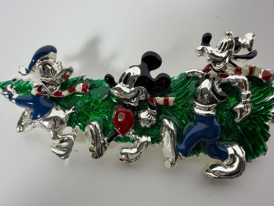 Vintage Napier Disney & Co. Christmas Brooch Pin [Photo 3]