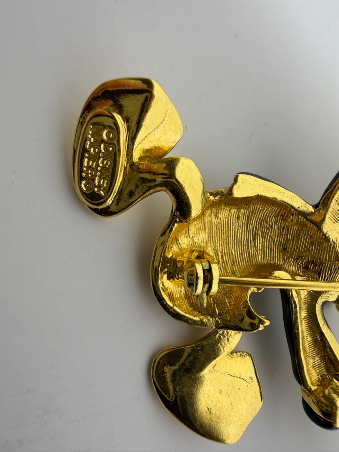 Vintage Disney Napier Donald Duck Enamel Brooch Pin [Photo 4]