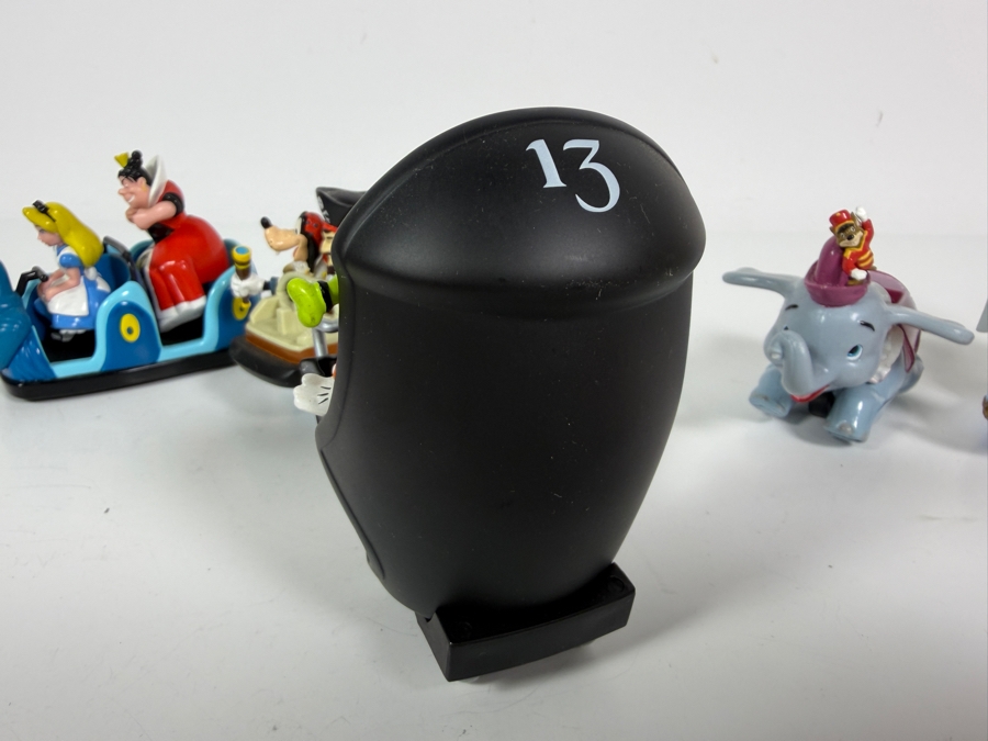 Just Added - Disney Theme Park Collection Diecast Metal Vehicles 5 Piece Set Alice In Wonderland Pirates Of The Caribbean Haunted Mansion Dumbo Peter Pan Flight Ride Vehicles Collectible [Photo 10]