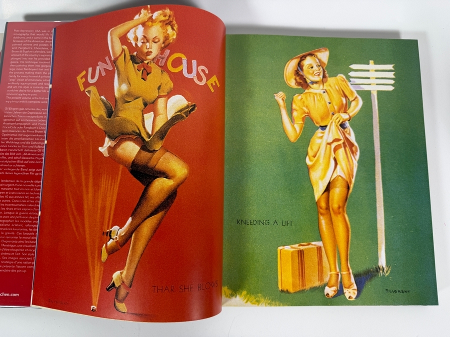 Just Added - Gil Elvgren Pin Up Girl Art Book Lot Of 2 Elvgren His Life And Art Hardcover Max Allan Collins Taschen Gil Elvgren All His Glamorous American Pin Ups Charles G Martignette Louis K Meisel [Photo 6]