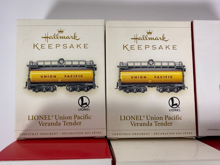 Just Added - New Hallmark Keepsake Christmas Ornament Lot Of 6, Lionel Union Pacific Veranda Tender, Cookie Monster Sesame Street, Bugs Bunny Looney Tunes This Is It Magic Sound, Winnie The Pooh Pound Pondering New In Box [Photo 2]