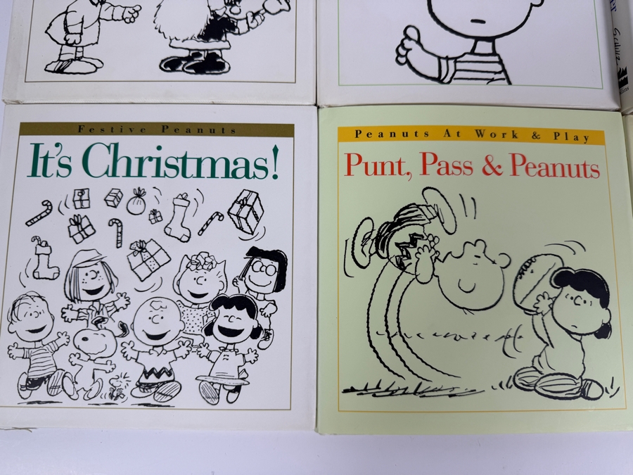Just Added - Vintage Peanuts Charlie Brown Miniature Book Big Lot Of 12, Love Isnt Easy, Way Beyond Therapy, See You Later Litigator, Siblings, Tis The Season To Be Crabby, Life Is Like A Ten Speed Bicycle [Photo 5]