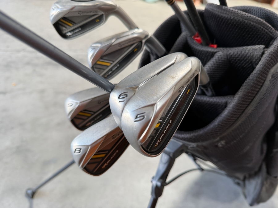 Just Added - Set of TaylorMade and Callaway Golf Clubs with Golf Bag [Photo 5]