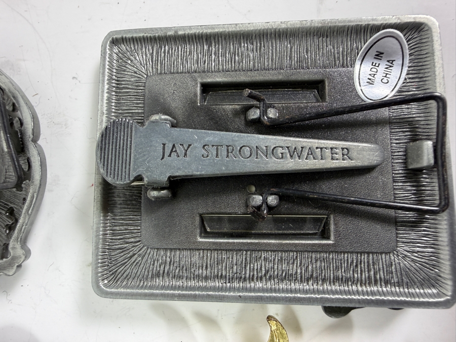 Just Added - Jay Strongwater For Neiman Marcus Miniature Jeweled Enamel Picture Frame And Place Card Holder Lot Of Ten 1.75'W X 2'H [Photo 8]