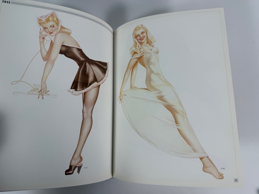 Just Added - Varga The Esquire Years A Catalogue Raisonne Hardcover Book 1987 Alberto Vargas Pin Up Girl Art Illustrated Foreword By Kurt Vonnegut Alfred Van Der Marck Editions First Printing [Photo 5]