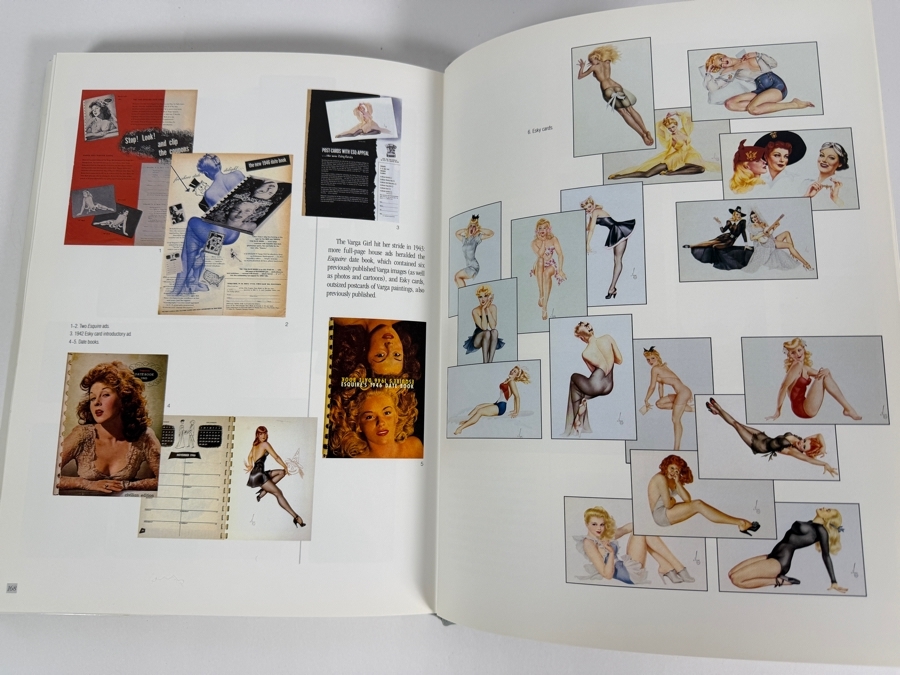 Just Added - Varga The Esquire Years A Catalogue Raisonne Hardcover Book 1987 Alberto Vargas Pin Up Girl Art Illustrated Foreword By Kurt Vonnegut Alfred Van Der Marck Editions First Printing [Photo 7]