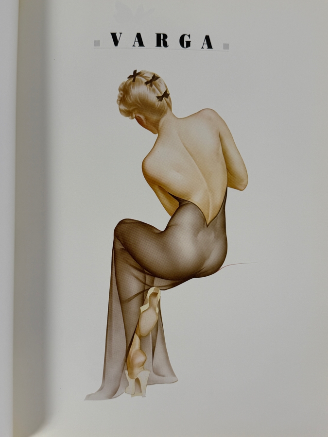 Just Added - Varga The Esquire Years A Catalogue Raisonne Hardcover Book 1987 Alberto Vargas Pin Up Girl Art Illustrated Foreword By Kurt Vonnegut Alfred Van Der Marck Editions First Printing [Photo 2]