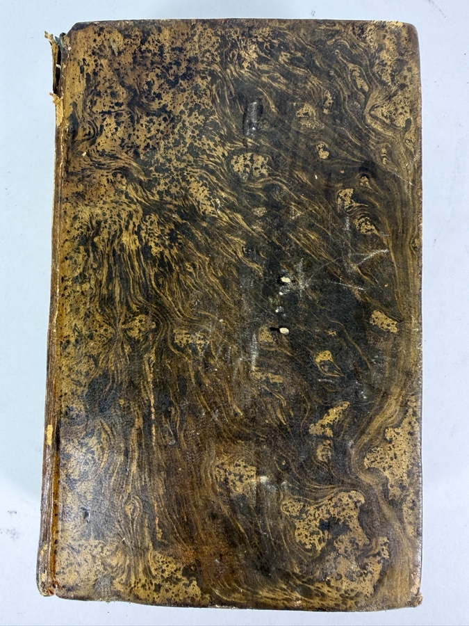 Just Added - Antique 1797 Dictionnaire Historique Ou Histoire Abregee Tome Troisieme Abbé FX De Feller Courtray R Gambar Antique French Biography Dictionary Leather Bound Book [Photo 2]