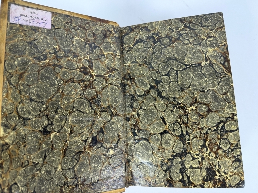 Just Added - Antique 1797 Dictionnaire Historique Ou Histoire Abregee Tome Troisieme Abbé FX De Feller Courtray R Gambar Antique French Biography Dictionary Leather Bound Book [Photo 5]