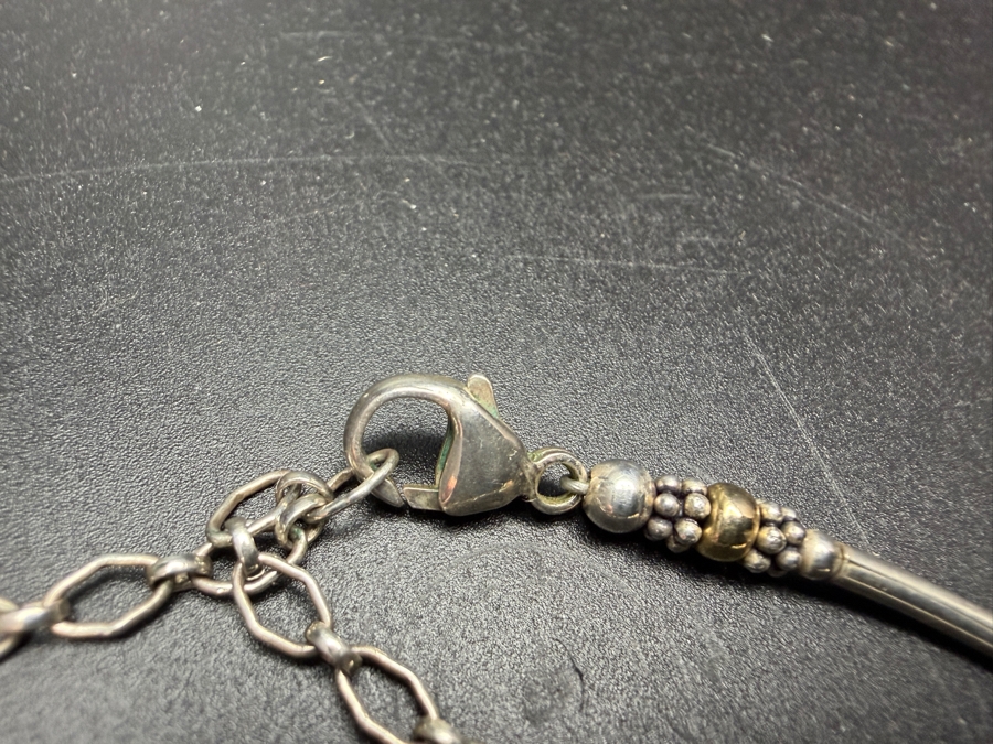 Just Added - Sterling Silver 16' Necklace 12.1g [Photo 3]