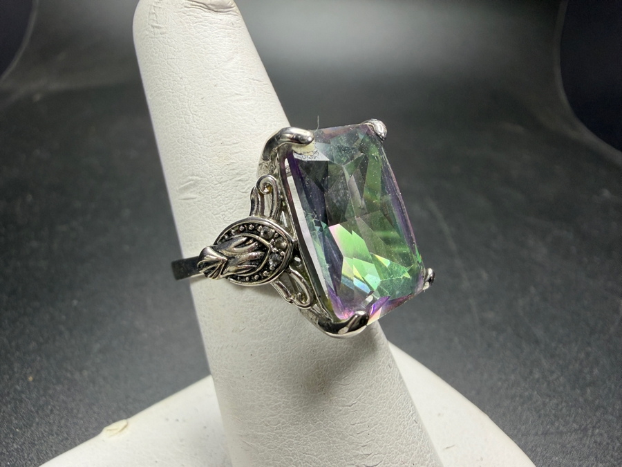 Just Added - (6) Sterling Silver Rings - See Photos for Sizes - 21.2g [Photo 10]